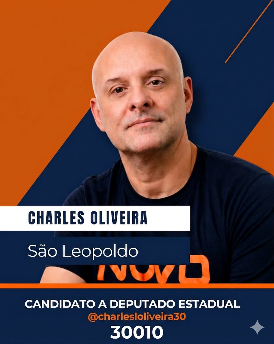 Charles Luis da Silva Oliveira, candidato certificado pelo Programa FERAS